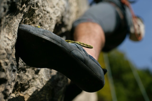 Footwear of Climber
